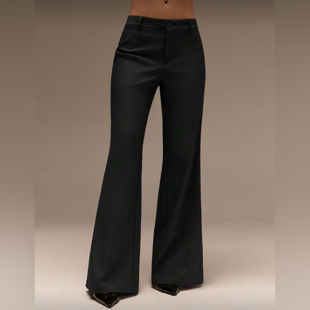 Forever 21 Black Flare Pants